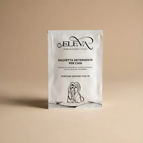Salviette detergenti per cani | Delicate, naturali Eleva Pet