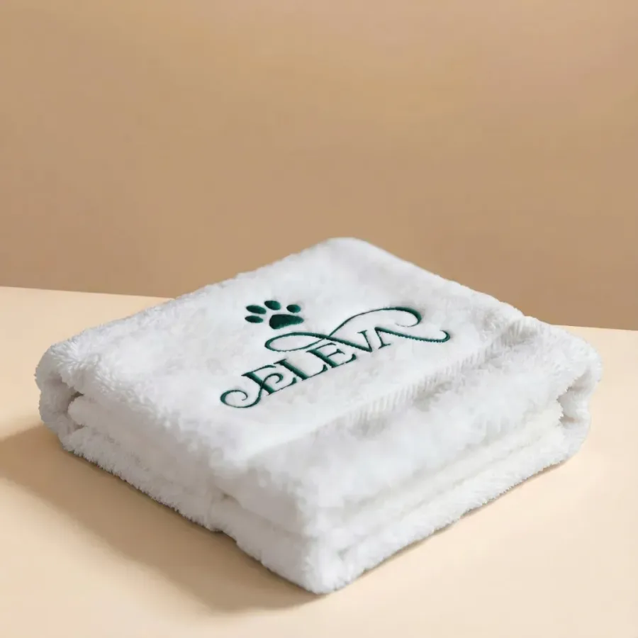 Asciugamano in Bamboo Eleva per Cani – Morbido e Super Assorbente