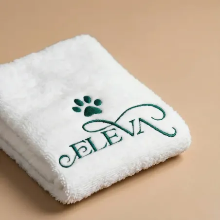 Telo in spugna di Bamboo Eleva per Cani – Morbido e Super Assorbente