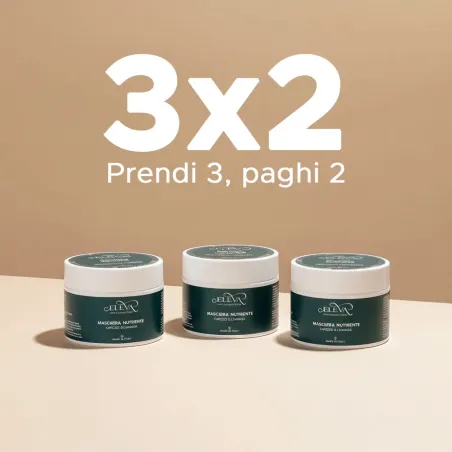 OFFERTA Maschera nutriente 3 X 2