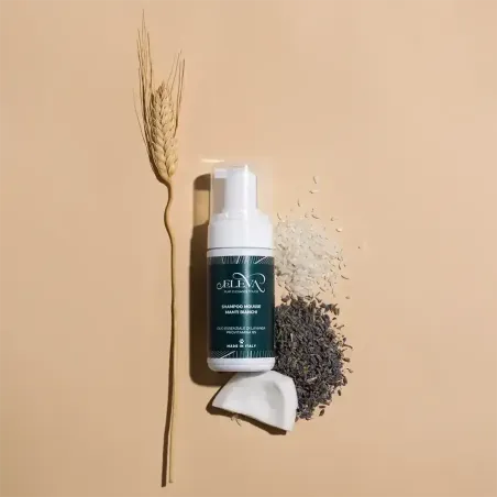 Shampoo mousse manti bianchi