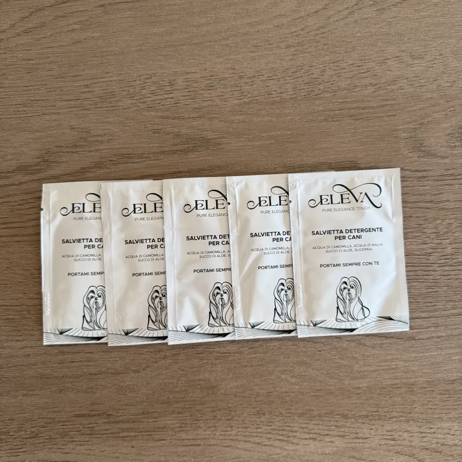 Salviette detergenti per cani | Delicate, naturali Eleva Pet